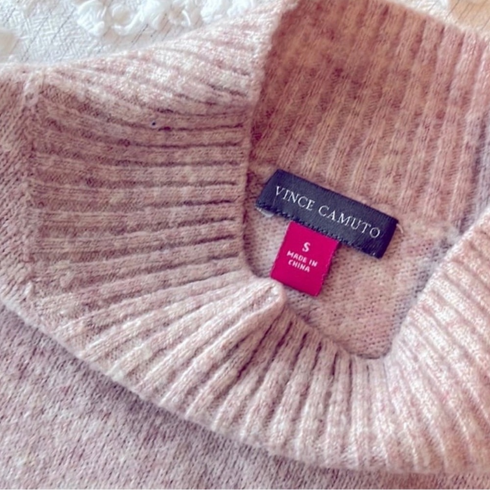 Vince Camuto Blush Turtleneck Sweater - Picture 4 of 5